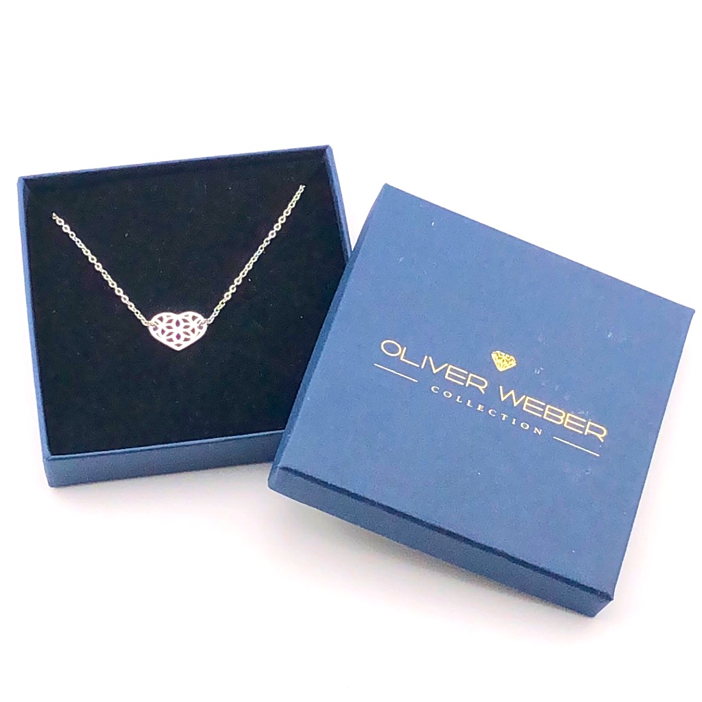 Oliver Weber Silver Bracelet Rhodium Plated With Gift Box